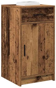 Buffet vidaXL Madeira Antiga 40x41x75 cm Madeira de Engenharia