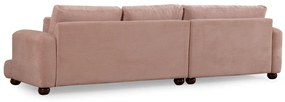 Sofá de Canto River – Rosa – 150x330 cm