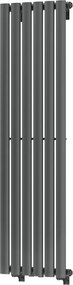 Mexen Oregon radiador decorativo 1200 x 360 mm, 417 W, antracite - W202-1200-350-00-66