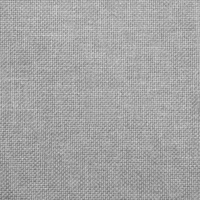Sofá de 2 lugares cinza nuvem 120 cm tecido