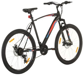 Bicicleta de montanha 21 velocidades roda 29" 53 cm preto