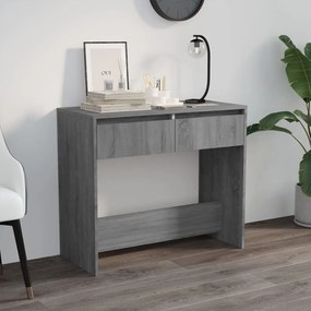 Mesa consola 89x41x76,5 cm derivados de madeira sonoma cinza