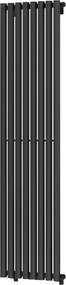 Mexen Nevada radiador decorativo 1800 x 480 mm, 940 W, preto - W201-1800-480-00-70