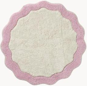 Tapete de banho de algodão Scallop