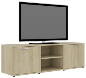 Móvel de TV Lokise de 120 cm - Carvalho - Design Nórdico