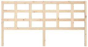 Cabeceira de cama 185,5x4x100 cm pinho maciço