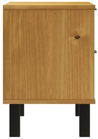 Mesa de cabeceira FLAM 49x35x50 cm madeira de pinho maciça