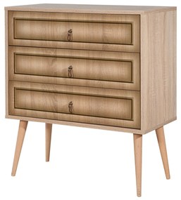 Cómoda Trio – Carvalho Sonoma – 80x90x40 cm