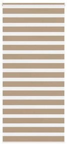 vidaXL Cortina de zebra 115x200 cm largura do tecido 110,9cm poliéster