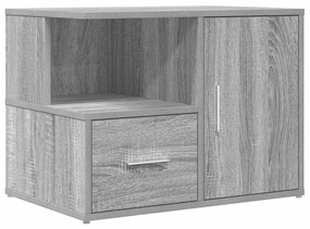 Armário canto 160x40x45 cm derivados madeira sonoma cinza