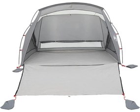 Tenda de praia 2 Pessoas impermeável cinzento