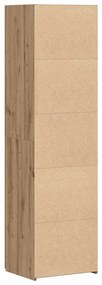 Highboard de Carvalho Artesanal 50x42.5x185 cm Madeira Engenharia