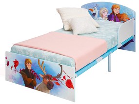 CAMA INFANTIL FROZEN 2 INCLUI COLCHÃO E ALMOFADA ROSA