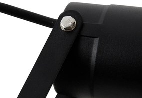 LED Foco de jardim inteligente industrial preto com WiFi GU10 IP65 - Basic Moderno