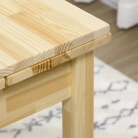 Mesa de Jantar Romeo Extensível com Laterais Abatíveis - Design Natura