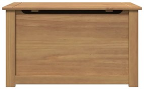 Caixa de arrumação com tampa Panama 79x42x46 cm pinho maciço