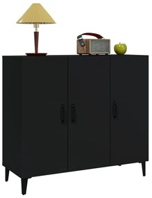 Aparador 90x34x80 cm derivados de madeira preto