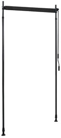 Estore de rolo para exterior 100x270 cm antracite