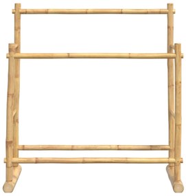 Suporte para roupas 100x30x100 cm bambu
