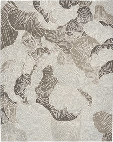 Tapete de lã artesanal de pelo curto Avra