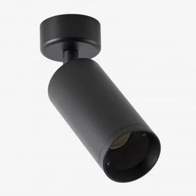 Aplique De Teto Orientável Em Alumínio Walid Preto - Sklum