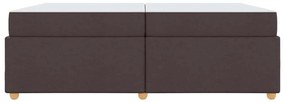 Estrutura da Cama Outros Castanho escuro 200 x 200 cm tecido