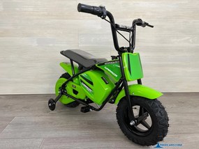 Moto criança eletrica Moto 24V 250W Verde