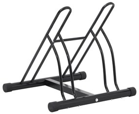 Suporte independente para 2 bicicletas aço
