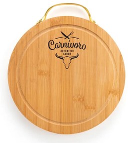 Tábua de Cozinha Quid Carnivoro Bambu (22 X 2 cm)