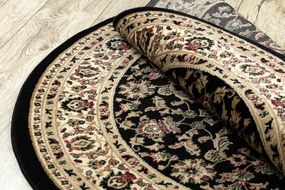 Tapete ROYAL ADR circulo modelo 1745 preto