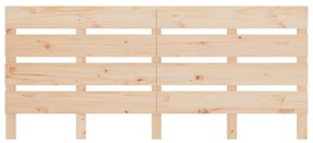 Cama sem colchão 140x190 cm madeira de pinho maciça