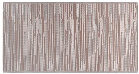 Tapete de exterior 190x290 cm ARAKIL PP castanho