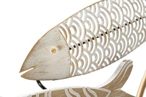 DECORAÇÃO DE PAREDE FISHY MOVE CM 142,9X5X61,6 MULTICOLORIDA