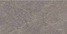 Mexen Egeo Nero amostra de grés vidrado retificado G1, azulejo de chão e parede, carving - TL415-00-S