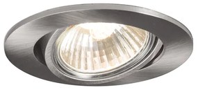 Foco embutido moderno em aço inclinável - Cisco Design,Moderno