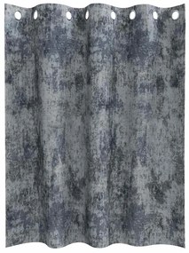 Cortinas de Veludo 2 peças com Ilhós Cinzentas 140x140 cm