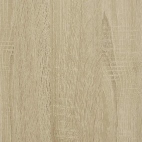 Mesa de bar 102x50x103,5cm derivados de madeira carvalho sonoma