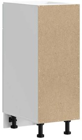 Armário base de cozinha Porto derivados de madeira branco