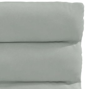 Cadeiras de jantar 4 pcs veludo cinzento-claro
