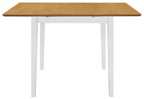 3 pcs conjunto de jantar MDF branco