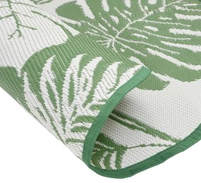 Tapete de exterior Ø160 cm ARAKIL PP Verde