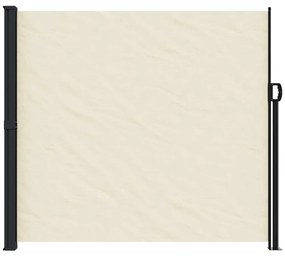 Toldo lateral retrátil 180x300 cm cor creme