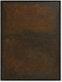 Tela emoldurada pintada à mão Print After Dark