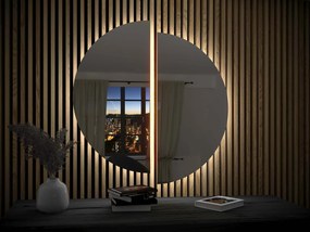 Espelho atípico com iluminação A19 L