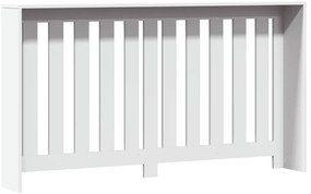 Cobertura de radiador 149x20x82 cm derivados de madeira branco