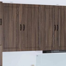 vidaXL Armário de Cozinha com porta Carvalho Marrom 50 x 31 x 100 cm