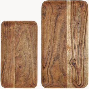 Tabuleiros Wood, conjunto de 2