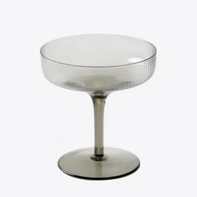 Pack De 4 Copos Cocktail Yulia Cinza - Sklum