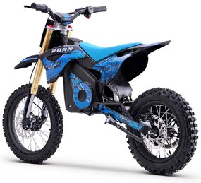 Mini moto elétrica para crianças 1800W Roan 903 batería litio 48V 13Ah Azul
