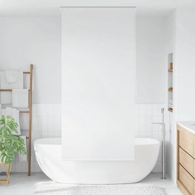 Estore de rolo para o duche 120x240 cm branco